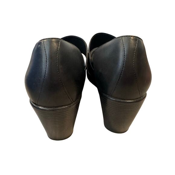 Dansko Black Leather Mary Jane Mules - Picture 8 of 11
